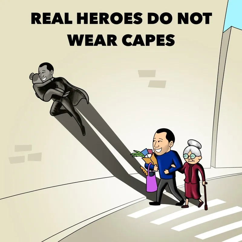 SuccessPictures: Real heroes do not wear capes